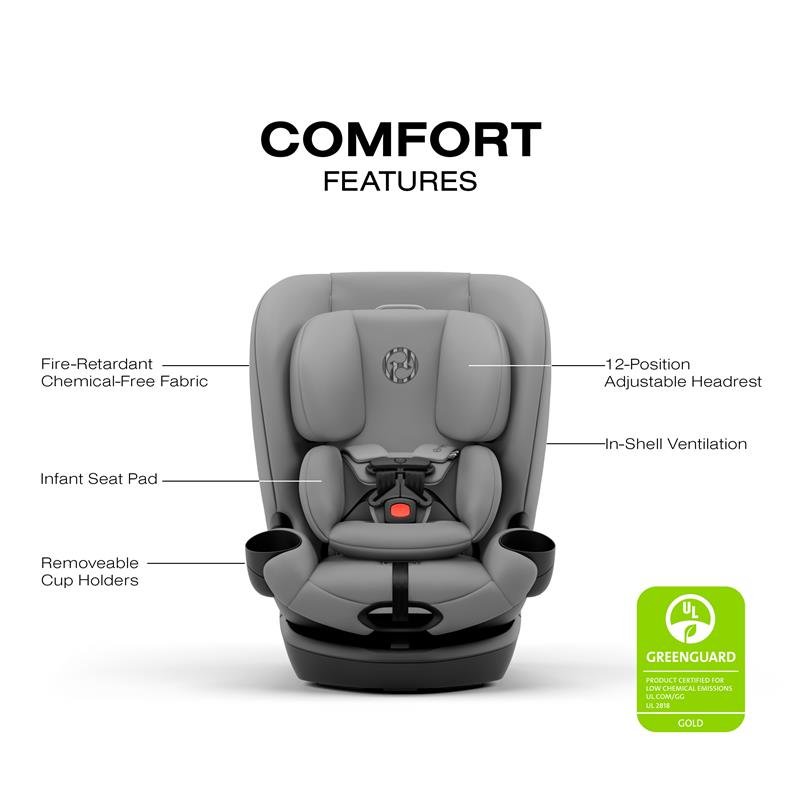 Cybex - Callisto G 360 Select Rotating All-In-One Convertible Car Seat, Grey Image 5