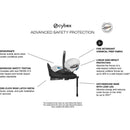 Cybex - Cloud T Sensorsafe Infant Car Seat, Platinum White Image 3