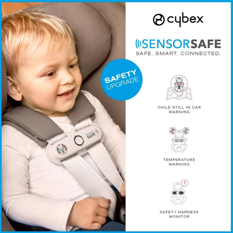 Cybex - Cloud T Sensorsafe Infant Car Seat, Platinum White Image 5