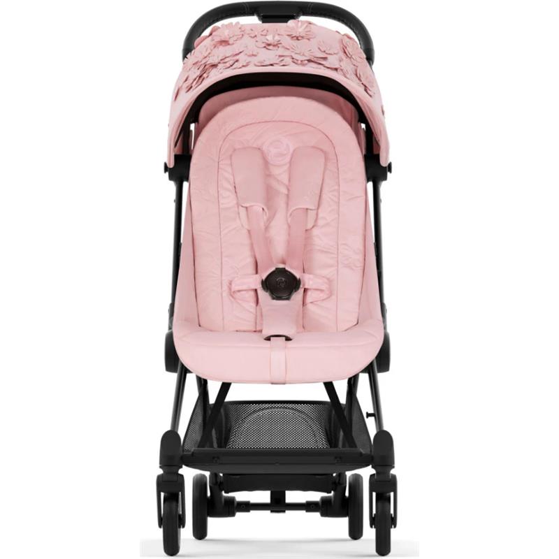 Cybex - Coya Compact Lightweight Stroller, Simply Flowers Pale Blush Image 2