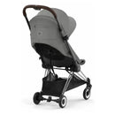 Cybex - Coya Compact Stroller, Chrome/Dark Brown/Mirage Grey Image 5