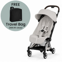Cybex Coya Stroller Chrome Frame/City Grey Lux Seat Image 1