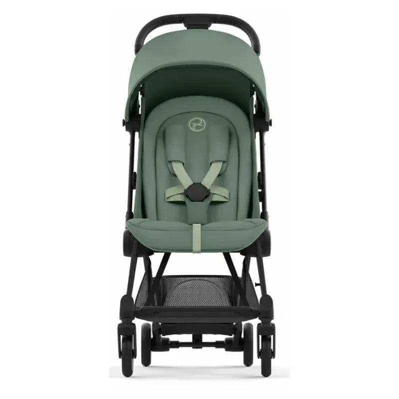 Cybex - Coya Compact Stroller, Matte Black/Leaf Green Image 2