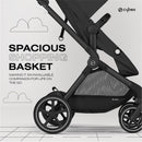 Cybex - EOS 5-in-1 Travel System Stroller + Lightweight Aton G Infant Car Seat, Lava Grey Image 6
