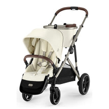 Cybex - Gazelle S 2 Single-to-Double Stroller, Taupe Frame/Seashell Beige Image 1