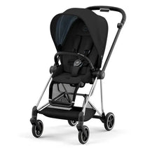 Cybex - Mios 3 Stroller, Chrome/Black + Deep Black Seat Pack Image 1