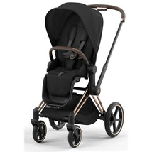 Cybex - Priam 4 Stroller Rose Gold Frame + Sepia Black Seat Pack Image 1