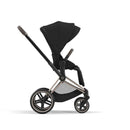 Cybex - Priam 4 Stroller Rose Gold Frame + Sepia Black Seat Pack Image 4