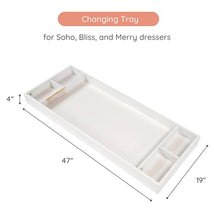 Dadada - 48 Changing Tray for Soho, White Image 2