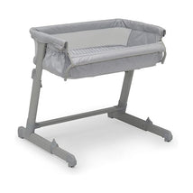 Delta - Whisper Bedside Bassinet, Grey Stripes Image 1