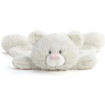 DEMDACO - Birthstone Color Tourmaline and Grey, Stuffed Animal Blankie Bear October Image 2