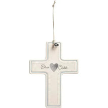 Demdaco - Bless This Child Wall Cross, Blue Image 1