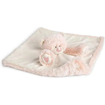 Demdaco - Teddy Rattle Blankie, Pink Image 2