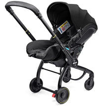 Doona X Infant Car Seat & Latch Base, Nitro Black Image 2
