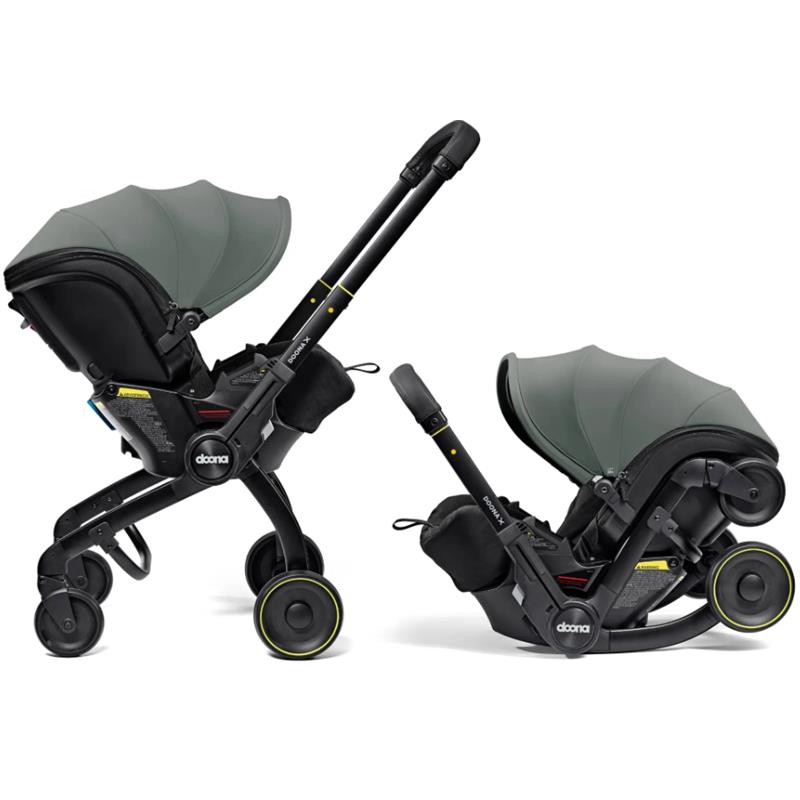 Doona X Infant Car Seat & Latch Base, Slate Green
