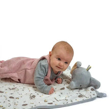 Douglas Baby Joey Gray Elephant Blanki Lovey Image 2