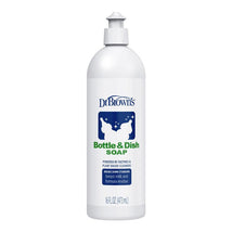 Dr. Brown's Bottle & Dish Soap for Baby Bottles and Baby Accessories, Fragrance-Free, 16 Oz Image 1