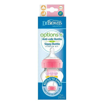 Dr. Brown - 9 Oz Options+ Wide-Neck Bottle To Sippy, Pink, 1Pk Image 2