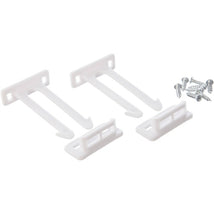 Dreambaby Twin Pin Latches - White - 2 Pack Image 1