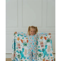 Ellie Sue - Baby Monsters Bamboo Pajama Set Image 1