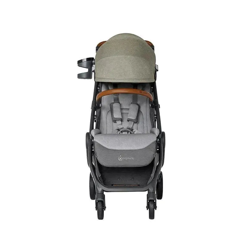 Ergobaby - Compact Comfort Metro + Deluxe Stroller, Empire State Green Image 3