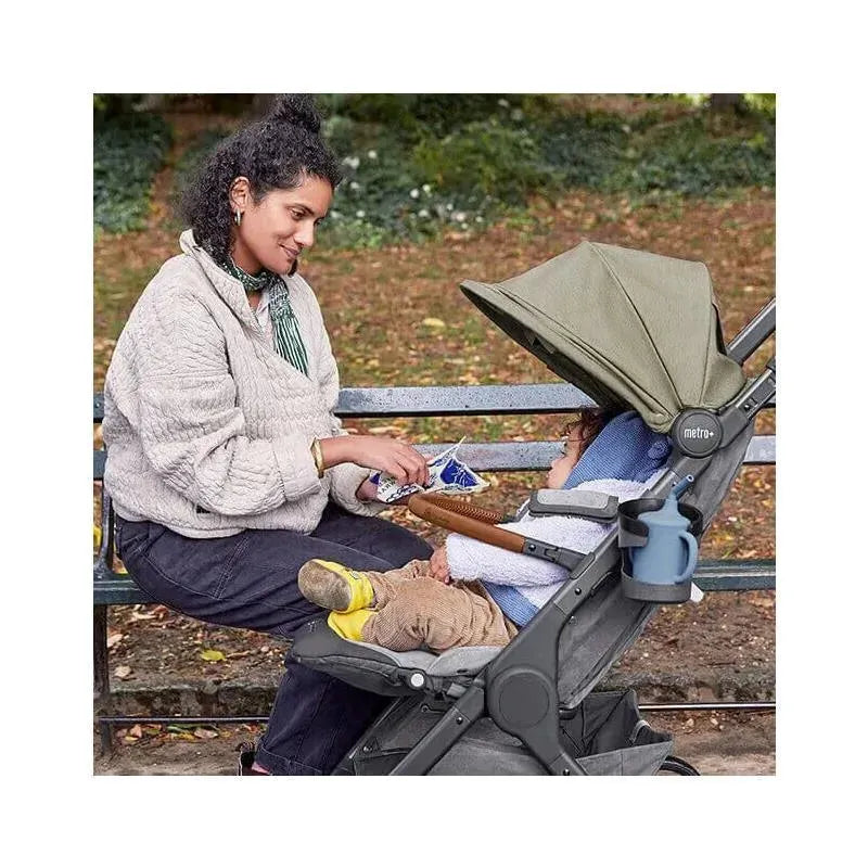 Ergobaby - Compact Comfort Metro + Deluxe Stroller, Empire State Green Image 5
