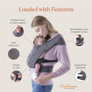 Ergobaby - Embrace Cozy Newborn Baby Wrap Carrier, Canyon Clay Image 4