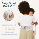 Ergobaby - Ergonomic Baby Carrier Hip Seat with Storage, Pearl Grey Image 5