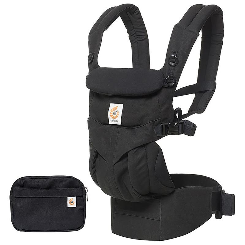 Ergobaby - Omni 360 Baby Carrier, Preto Puro | MacroBaby