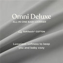 Ergobaby - Omni Deluxe All Carry Positions Breathable Cotton Baby Carrier with Enhanced Lumbar Support, Camel Image 5