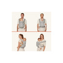 Ergobaby - Omni Deluxe All Carry Positions Breathable Cotton Baby Carrier with Enhanced Lumbar Support, Camel Image 9