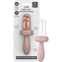 ezpz Baby Led Gumline Feeder Straight Pack - Blush Image 1
