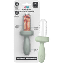 ezpz Baby Led Gumline Feeder Straight Pack - Sage Image 1