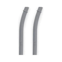 Ezpz - Straw Replacement Pack Mini Straws, Pewter Image 2