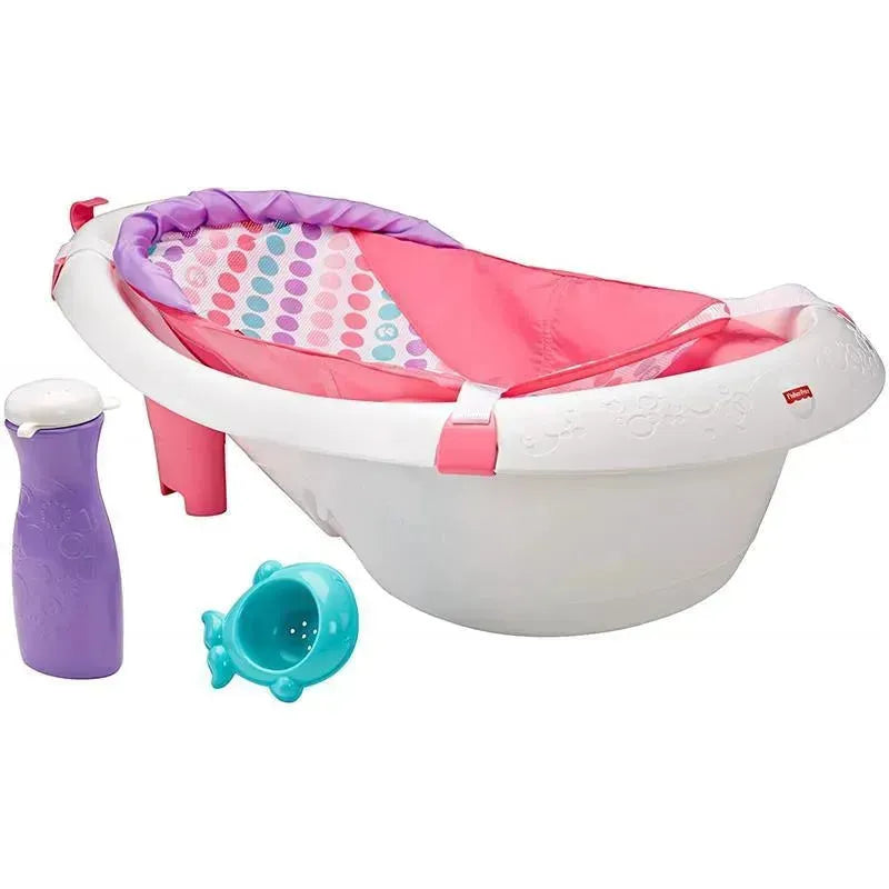 Fisher Price - Baby Bath Tub 4 In 1 Sling 'N Seat Tub, Girl Image 2