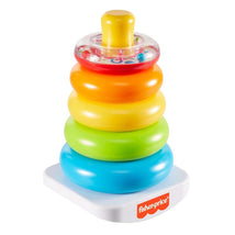 Fisher Price - Baby Stacking Toy Rock-A-Stack, Roly-Poly Base Image 1
