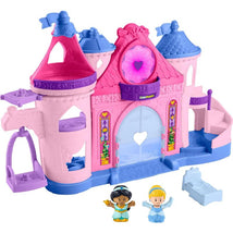 Fisher Price - Little People Toddler Toy Disney Princess Magical Lights & Dancing Castle Image 1
