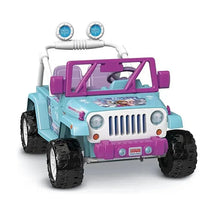 Fisher Price Power Wheels Disney Frozen Jeep Wrangler 12V Image 1