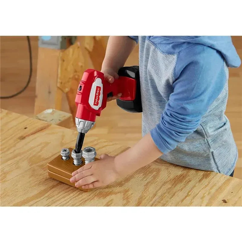 Fisher Price - Preschool Pretend Play Drillin’ Action Tool Set Image 5
