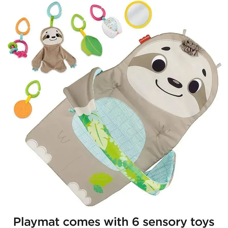 Fisher Price Ready to Hang Sensory Sloth Infant Gym Image 3