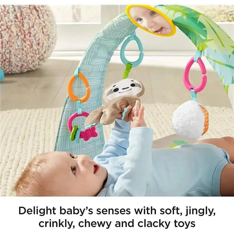Fisher Price Ready to Hang Sensory Sloth Infant Gym Image 4
