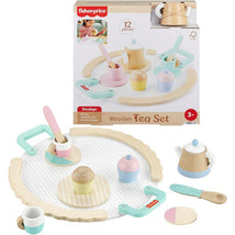 Fisher Price - Wood Pretend Play Toy Tea Set Image 1