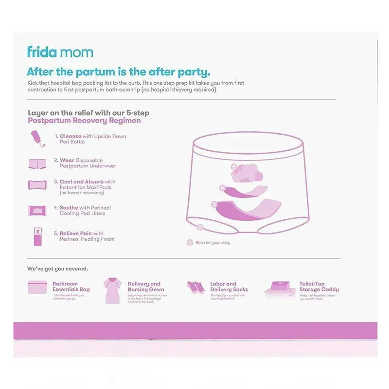 Frida Mom - Delivery & Postpartum Hospital Packing Kit Image 6