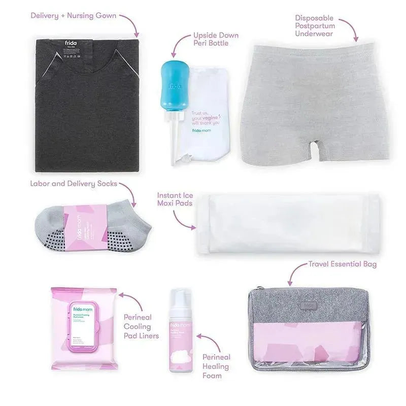 Frida Mom - Delivery & Postpartum Hospital Packing Kit Image 2