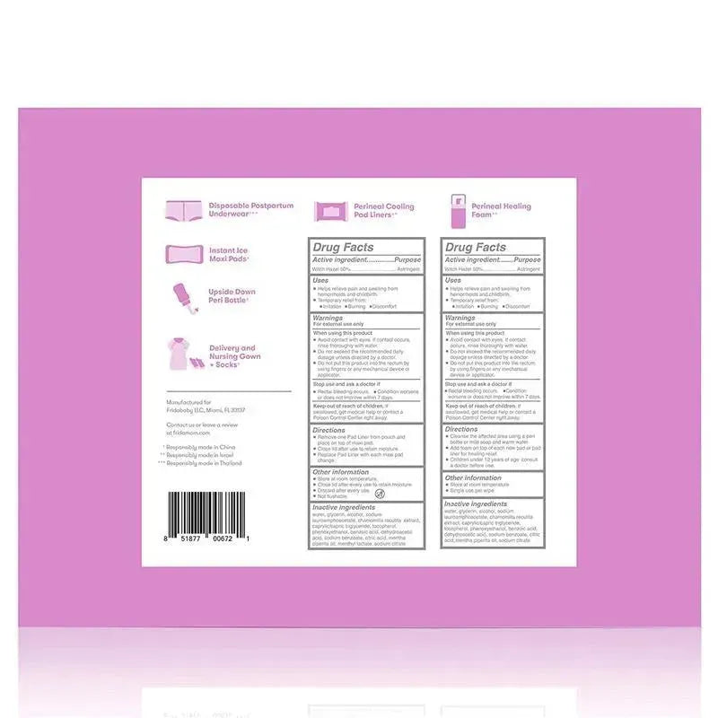 Frida Mom - Delivery & Postpartum Hospital Packing Kit Image 4