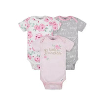 Gerber - 3Pk Baby Girl Onesies Little Princess Image 1