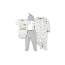 Gerber - 4Pc Set (Sleep'n play, Bodysuit, Footed Pant & Cap) - Boy Bear Image 1