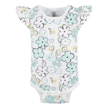 Gerber - 4Pk Baby Girl Short Sleeve Onesies Image 3