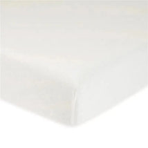 Gerber - Organic Fitted Crib Sheet, White Image 1