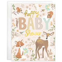 Gina B Designs - Baby Greeting Card Forest Animals Image 1